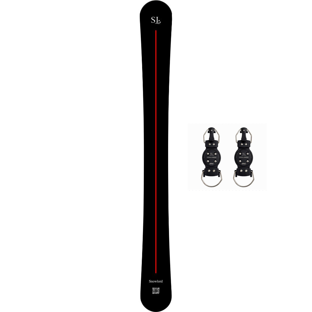 Snowlord black pack with PHK bindings