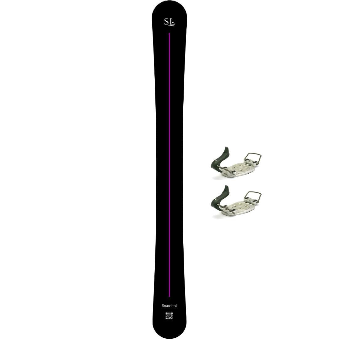 Pack Snowlord noir avec Fixations PHK